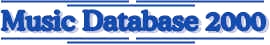 Music Database 2000 Logo